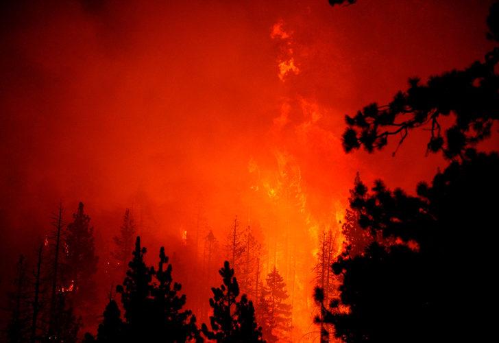 ABD'de "Caldor" yangını! California ve Nevada'da acil durum ilan edildi G4