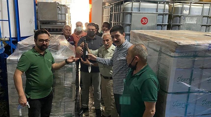 İlçeye tur atlatacak! İlk kez 22 bin litre ihraç edildi