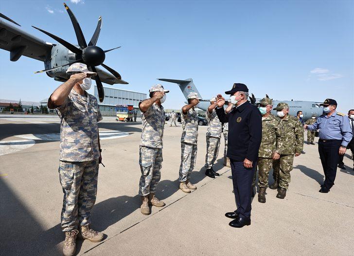 Milli Savunma Bakanı Akar, 'Koca Yusuf'un kokpitinde! G1