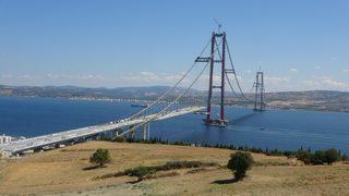 1915 Çanakkale Köprüsü, ENR dünya inşaat sektörü dergisinin kapağında