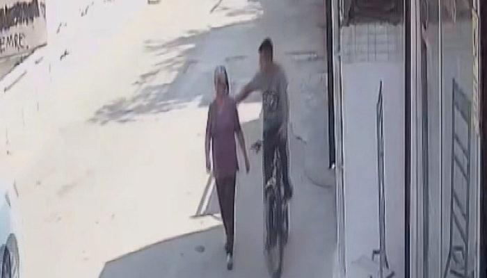 Adana'da bisikletle takip ettiği kadının boynundan kolyesini böyle çaldı