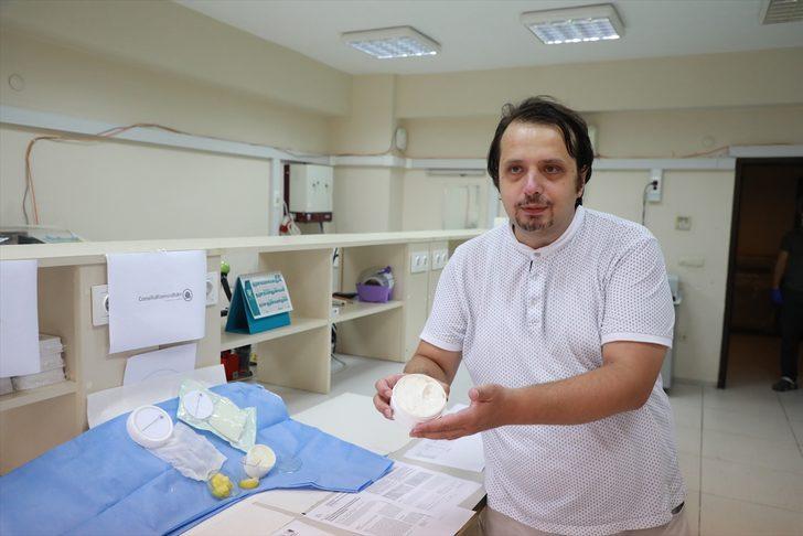 RTEÜ'de beyaz çay içerikli yanık kremi ve sargı bezi üretildi