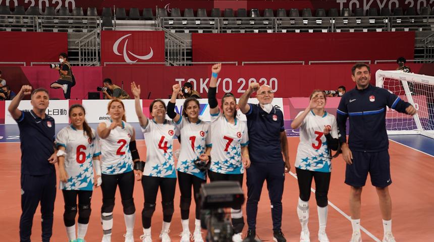 Tokyo'da golbolde altın madalya!