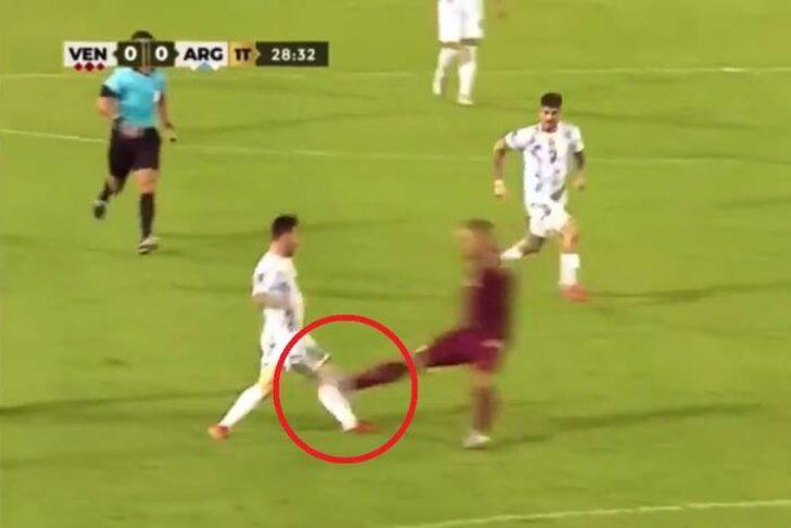 Tüm dünya Messi'ye yapılan bu faulü konuşuyor G3