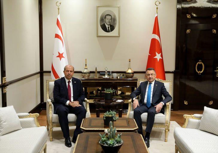 KKTC Cumhurbaşkanı Tatar, Cumhurbaşkanı Yardımcısı Oktay ile ortak basın toplantısında konuştu: G3