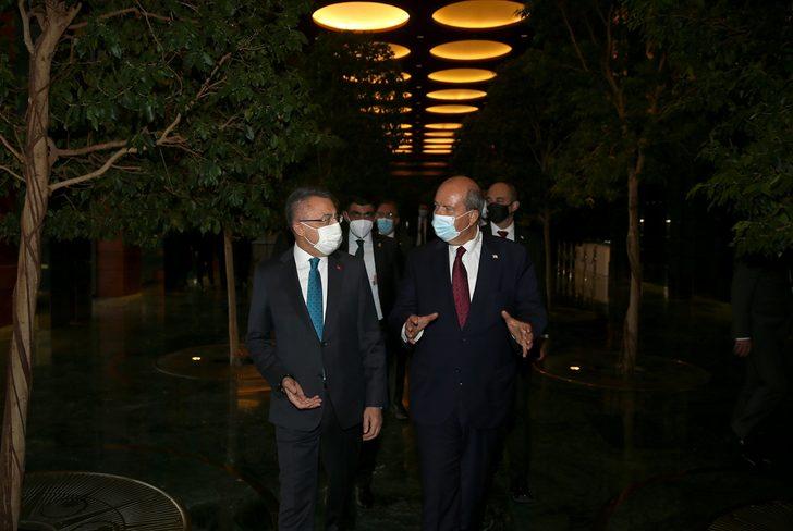 KKTC Cumhurbaşkanı Tatar, Cumhurbaşkanı Yardımcısı Oktay ile ortak basın toplantısında konuştu: G4