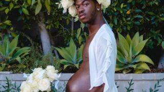 Lil Nas X’ten olay yaratan fotoğraf! Yeni albümü için hamile pozu verdi