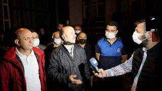 Başkentte kolonu patlayan 24 daireli bina boşaltıldı