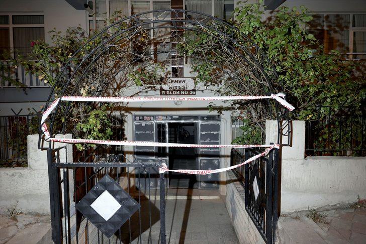 Başkentte kolonu patlayan 24 daireli bina boşaltıldı G4