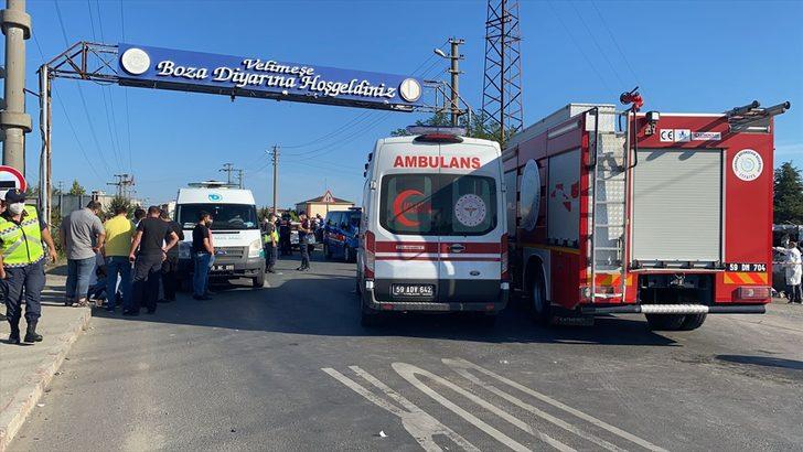 Tekirdağ'da yük treni işçileri taşıyan minibüse çarptı: 4 ölü, 7 yaralı G3