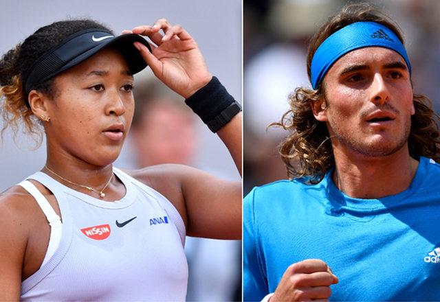 Osaka ve Tsitsipas, ABD Açık'a 3. turda veda etti