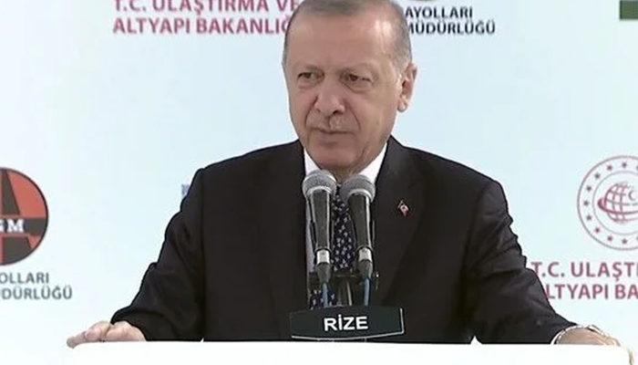 Cumhurbaşkanı Erdoğan Rize'de: Rize'nin 70 yıllık hayali