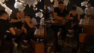 Skandal görüntüler! Küçük yaştaki çocuğa alkol ve nargile içirdiler