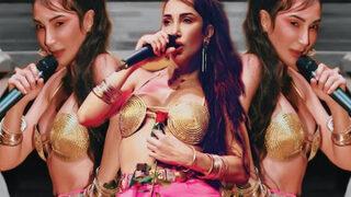 Daha açık ve cesurunu giyeceğim diyen Hande Yener dediğini yaptı