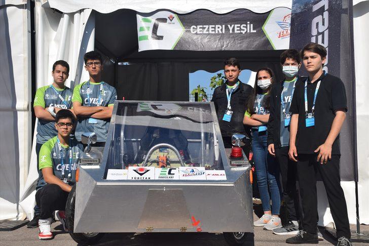 Lise öğrencilerinin geliştirdiği elektrikli araçlar yarış pistinin "enerjisini" yükseltti G2