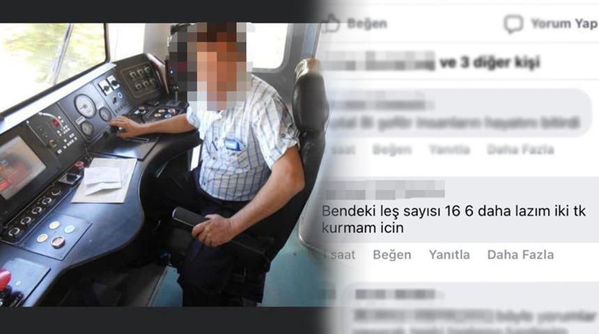 Makinistin kazayla ilgili iğrenç yorumu sonrası TCDD'den açıklama
