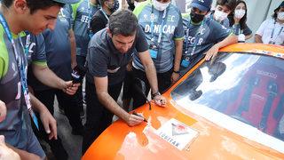 Elektrikli araç yarışlarında final heyecanı!