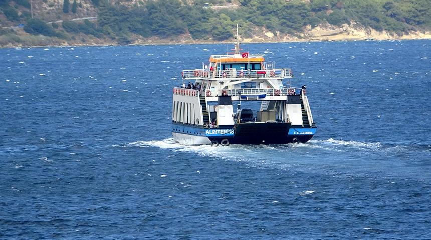 Gökçeada seferlerine 'poyraz' iptali