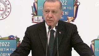 Cumhurbaşkanı Erdoğan'dan yeni eğitim-öğretim yılı açılışında önemli açıklamalar