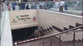 Son Dakika: Taksim'deki metro istasyonunda intihar girişimi! Seferler durdu
