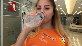 Hastalığı hayatını kâbusa çevirdi! 2 yıl sonra ilk kez su içebildi