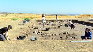 Kahramanmaraş'ta 7 bin 500 yıllık köy kalıntıları bulundu