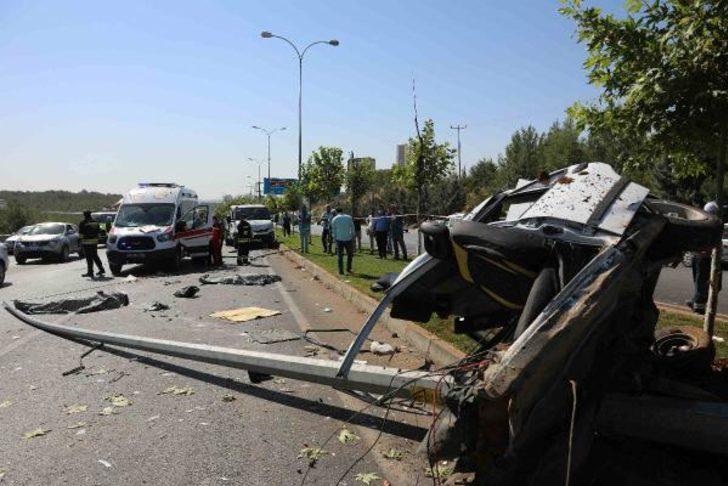 Gaziantep'te korkunç kaza! Otomobil ikiye ayrıldı: 2 ölü, 2 yaralı G2