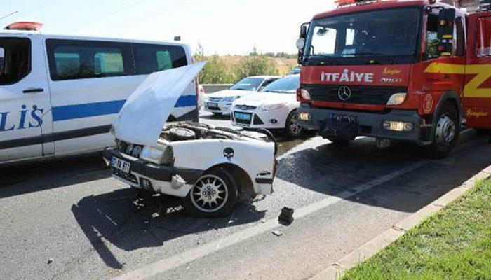 Gaziantep'te korkunç kaza! Otomobil ikiye ayrıldı: 2 ölü, 2 yaralı
