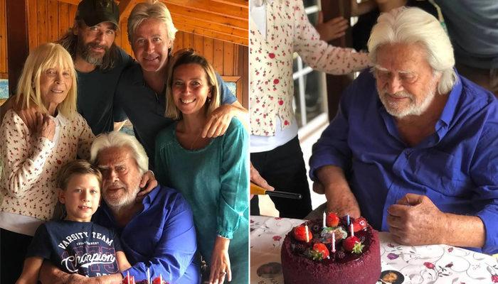 Cüneyt Arkın, 84. yaş gününü kutladı: Uzun değil sevdiklerinle güzel yaşamak