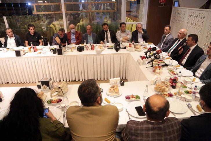 AK Parti Genel Başkan Yardımcısı Hamza Dağ, Erzurum'da basın mensuplarıyla buluştu: G1