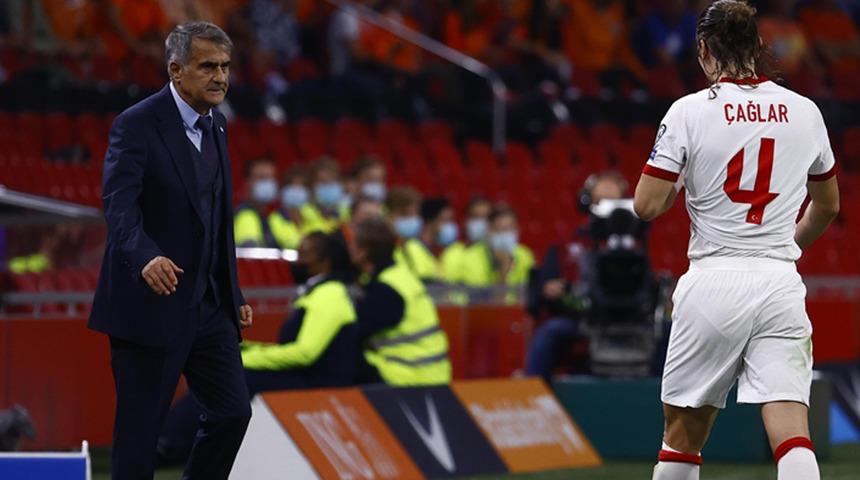 Çağlar Söyüncü: Tüm takım arkadaşlarımdan ve halkımızdan özür diliyorum