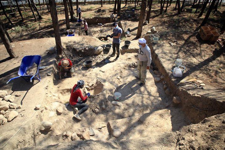 Mersin'deki Yumuktepe Höyüğü'nde Bizans dönemine ait depolama çukuru bulundu G1