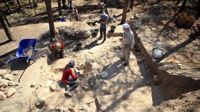 Mersin'deki Yumuktepe Höyüğü'nde Bizans dönemine ait depolama çukuru bulundu