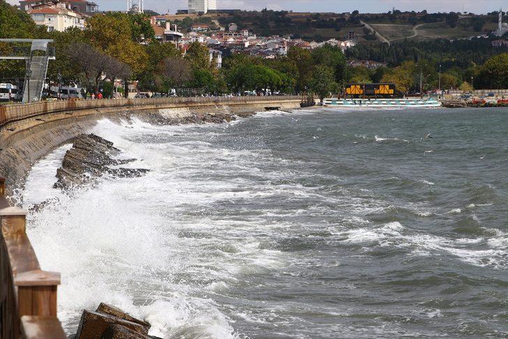 Marmara Denizi'nde poyraz etkisini sürdürüyor G1