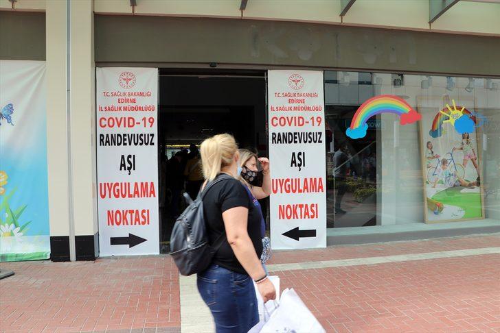 Aşılama oranı en yüksek illerden Edirne'de mobil aşı ekipleri etkin rol oynuyor G3