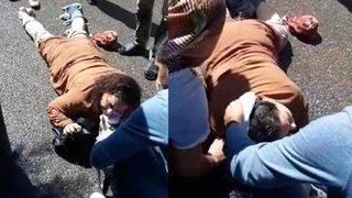 Boşanma aşamasındaki eşine sokak ortasında dehşeti yaşattı