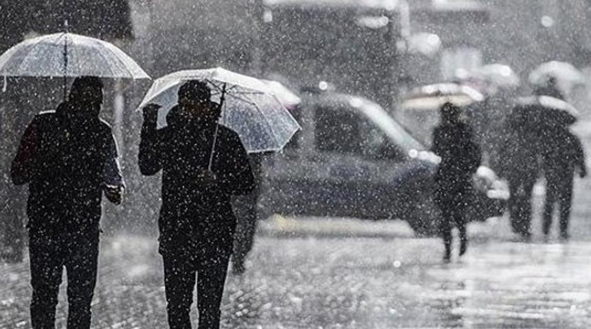 Marmara Bölgesi genelinde sağanak ve kuvvetli rüzgar bekleniyor