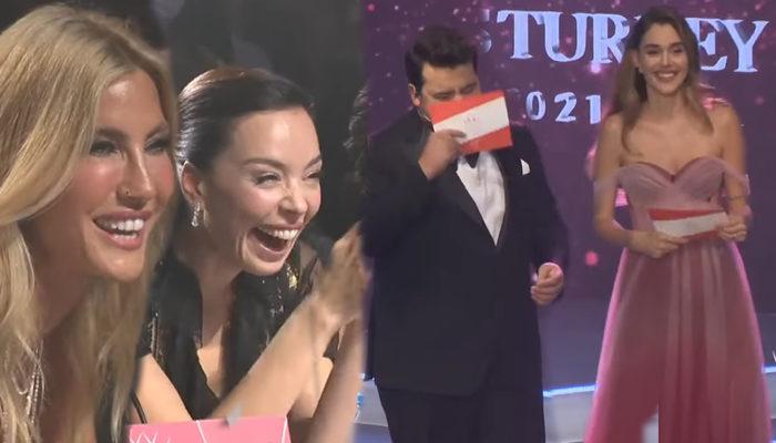Miss Turkey 2021 finaline Berfu Yenenler'in Eser Yenenler'e yanıtı damga vurdu: Ne zaman kendimi sana bıraksam çocuğumuz oluyor