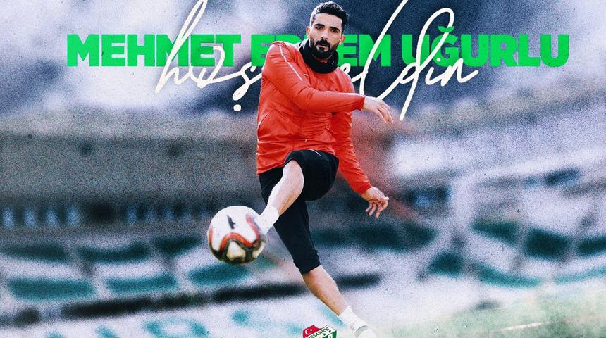 Bursaspor, Mehmet Erdem Uğurlu’yu kadrosuna kattı