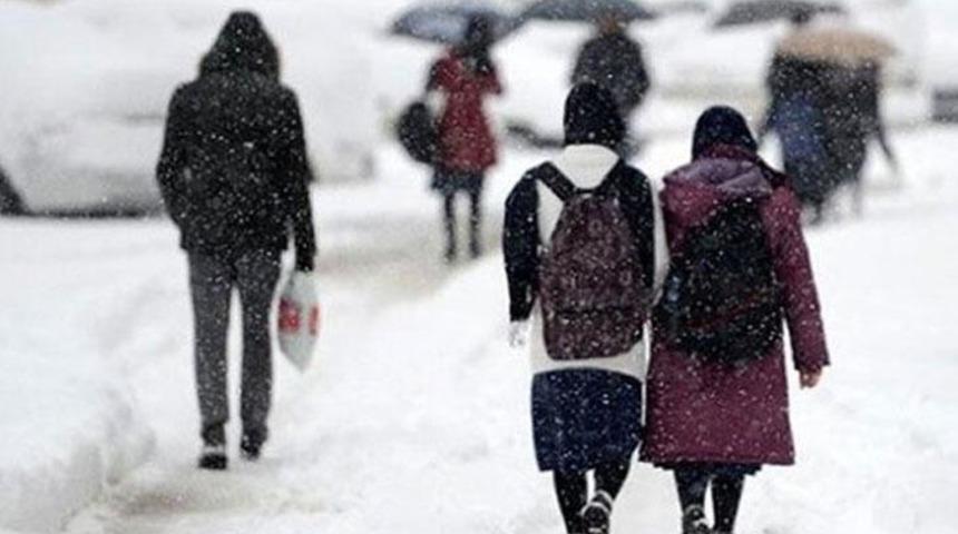 Birçok ilde okullar tatil edildi