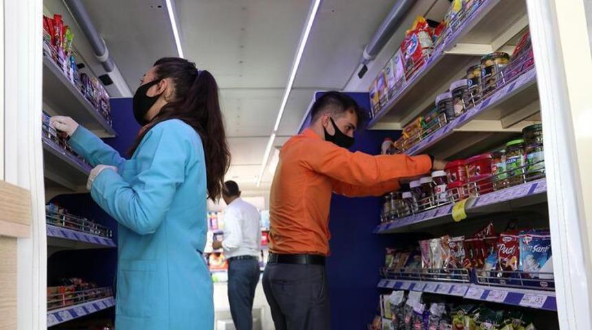 Zincir marketlere zabıtadan şok denetim