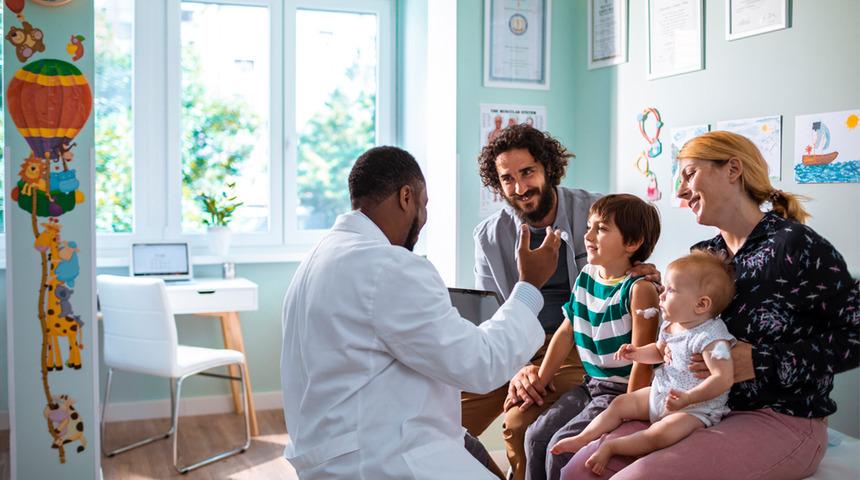 &Ccedil;ocuk doktorunun en sevdiği aile olun