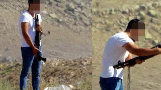 Nişanlısından ayrıldı! Tüfeği kafasına dayadı