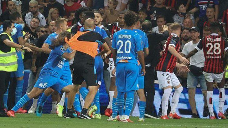 Nice - Marsilya maçının cezaları açıklandı