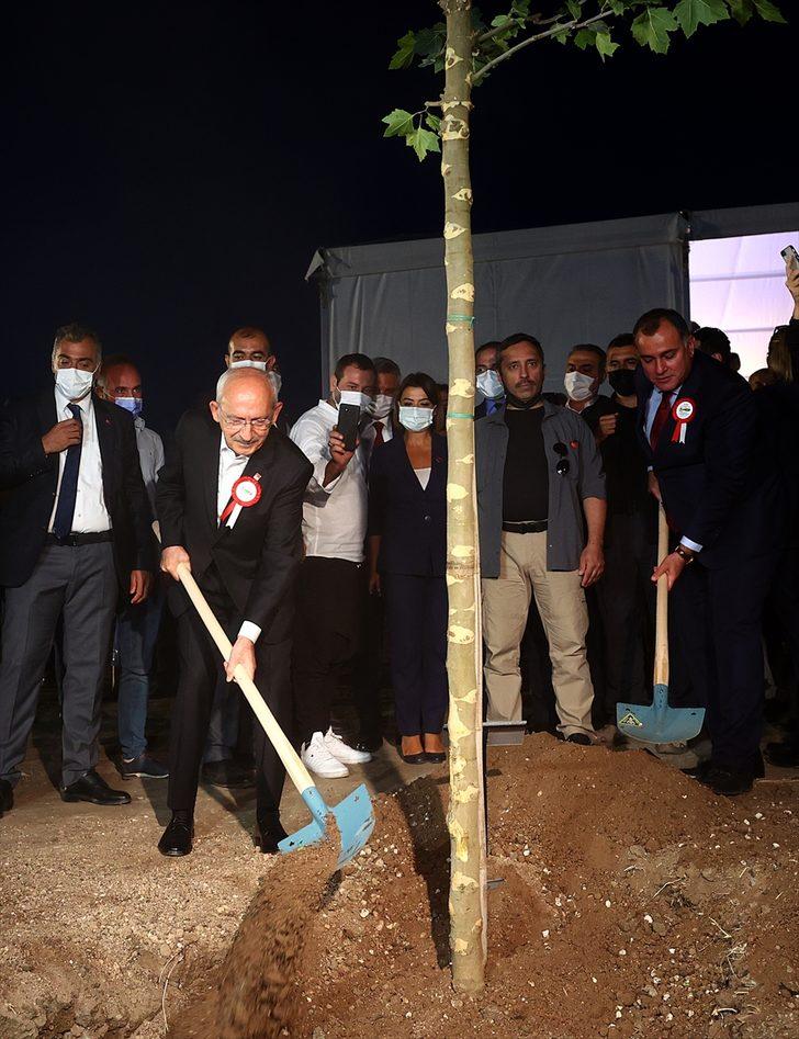 Kılıçdaroğlu, Çankaya Belediyesi Bademlidere Kent Ormanı ağaç dikim töreninde konuştu: G4