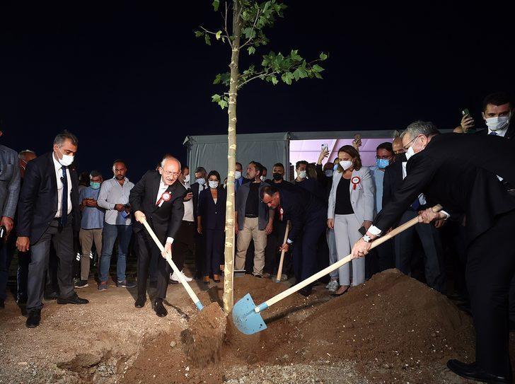 Kılıçdaroğlu, Çankaya Belediyesi Bademlidere Kent Ormanı ağaç dikim töreninde konuştu: G5
