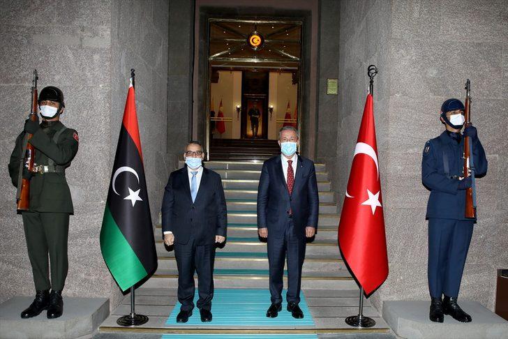 Milli Savunma Bakanı Akar, Libya Yüksek Devlet Konseyi Başkanı El-Meşri ile görüştü G2