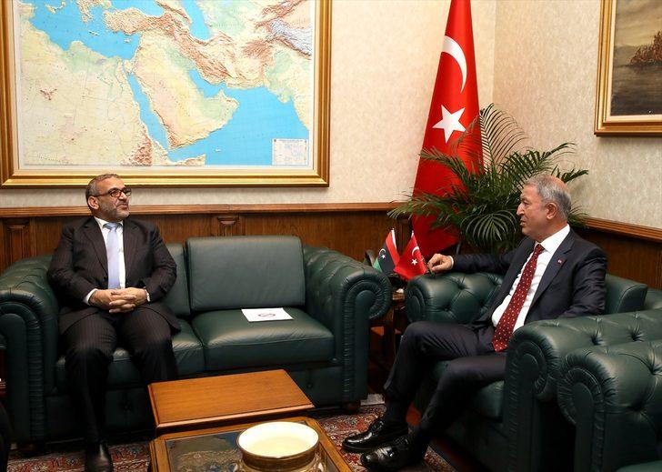 Milli Savunma Bakanı Akar, Libya Yüksek Devlet Konseyi Başkanı El-Meşri ile görüştü G3