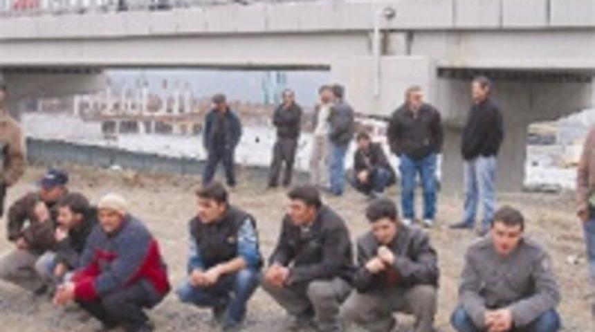 Aslantepe'de yine işçi eylemi