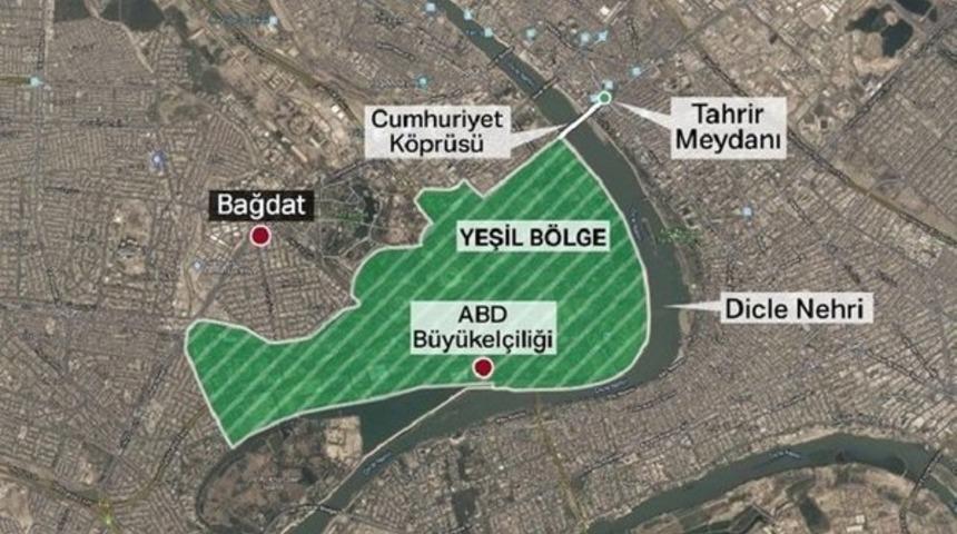 Yeşil bölge ve Basra havaalanı artık Iraklıların